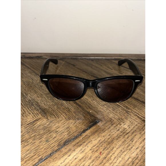 Vintage B&L Ray Ban Wayfarer II 2 Bausch & Lomb Sunglasses Black ‼️Frames Only‼️ main image 4